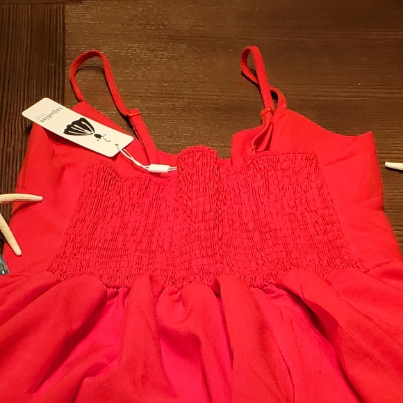 Angashion | Bohemian | Front Button Down Dress - Picture 5 of 7